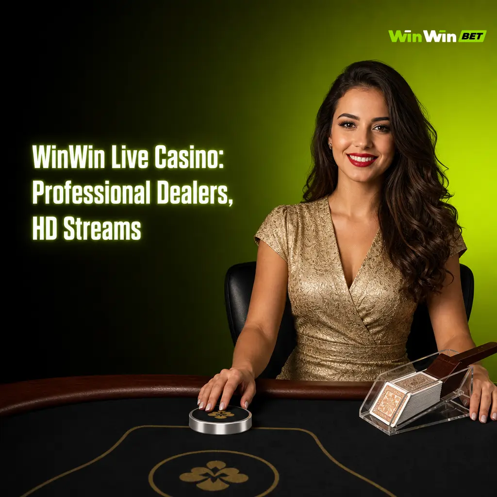 WinWin Live Casino: Professional Dealers, HD Streams